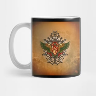 Heart with wings Mug